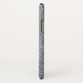 Personaliseer met foto's en nepsilvergitter Case-Mate iPhone case (Achterkant / rechts)