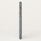 Personaliseer met foto's en nepsilvergitter Case-Mate iPhone case (Achterkant/links)