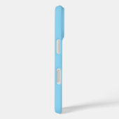 Personaliseer met Jouw naam Blue Case-Mate iPhone Case (Achterkant / Rechts)