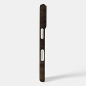 Personaliseer met Jouw naam Dark Rustic Case-Mate iPhone Case (Achterkant / Rechts)