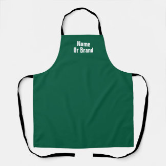 Personaliseer met naam merk Green Chef Keuken Schort