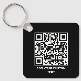Personaliseer met QR Code voor een Modern Touch Sleutelhanger
