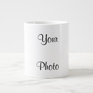 Personaliseer met uw foto grote koffiekop