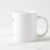 Personaliseer met uw foto grote koffiekop (Rechts)