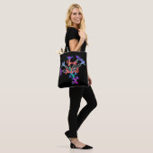 Personaliseer met uw initiaal tote bag (Op model)