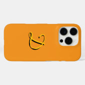 Personaliseer met uw Monogram Gold Case-Mate iPhone Case (Achterkant (horizontaal))
