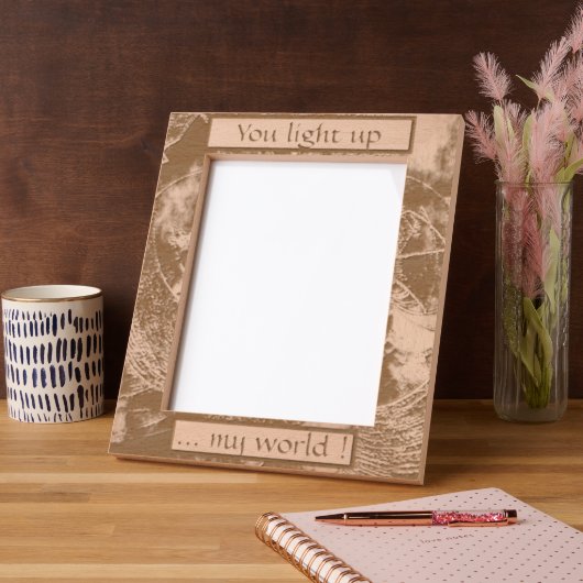 Personaliseer mij (8 x 10) gegraveerde lijstjes (Links)