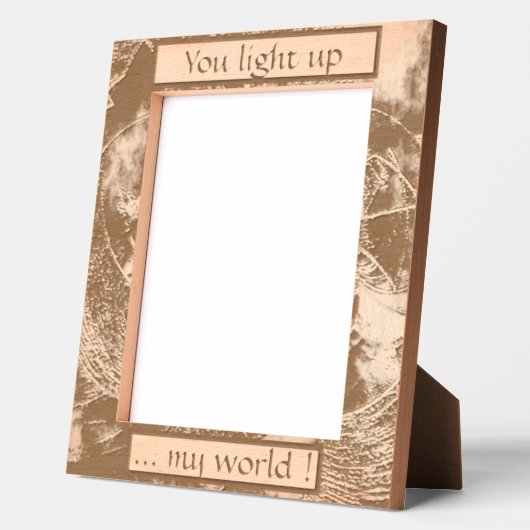 Personaliseer mij (8 x 10) gegraveerde lijstjes (Links)