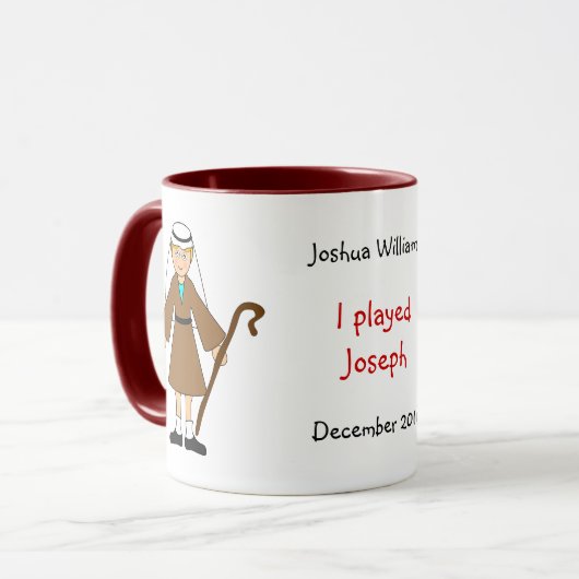 Personaliseer mij — Kindergeboorte "Joseph" Mok (Voorkant links)