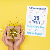 Personaliseer Milestone 12 Step Jubileum Kaart