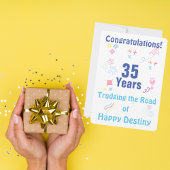 Personaliseer Milestone 12 Step Jubileum Kaart