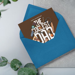 Personaliseer Modern De Coolste Papa Ooit Kaart