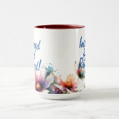 Personaliseer Modern Geïnspireerd en Gepensioneerd Mok (Midden)