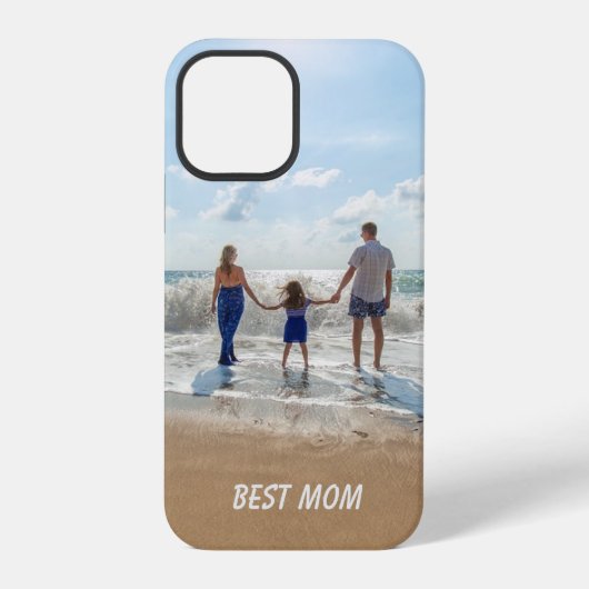 Personaliseer Moederdag Vaderdag of Verjaardag iPhone Hoesje (Achterkant)