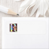 Personaliseer Monogram of het etiket van het Terug (Insitu)