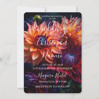 PERSONALISEER: Mooie Levendige Bloemen Kaart