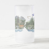 Personaliseer Mountain High Wildlife Matglas Bierpul (Center)