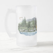 Personaliseer Mountain High Wildlife Matglas Bierpul (Links)