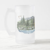 Personaliseer Mountain High Wildlife Matglas Bierpul (Links)