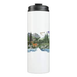 Personaliseer Mountain High Wildlife Thermosbeker