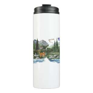 Personaliseer Mountain High Wildlife Thermosbeker