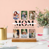 Personaliseer Mum ♥ Acryl Teken met Aangepaste Fot Acryl Bord (Huwelijk)