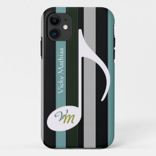 Personaliseer muzieknotstrepen Case-Mate iPhone case