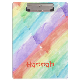 Personaliseer naadloze Waterverf Klembord