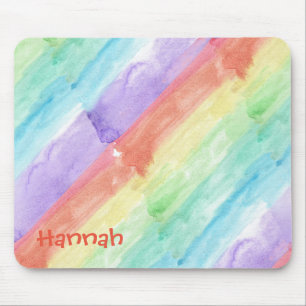 Personaliseer naadloze Waterverf Muismat