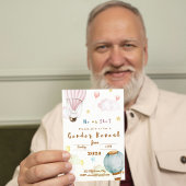 Personaliseer naam 2024 Geslacht onthullen Feestdagenkaart