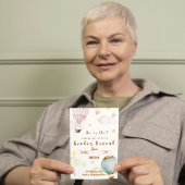 Personaliseer naam 2024 Geslacht onthullen Feestdagenkaart