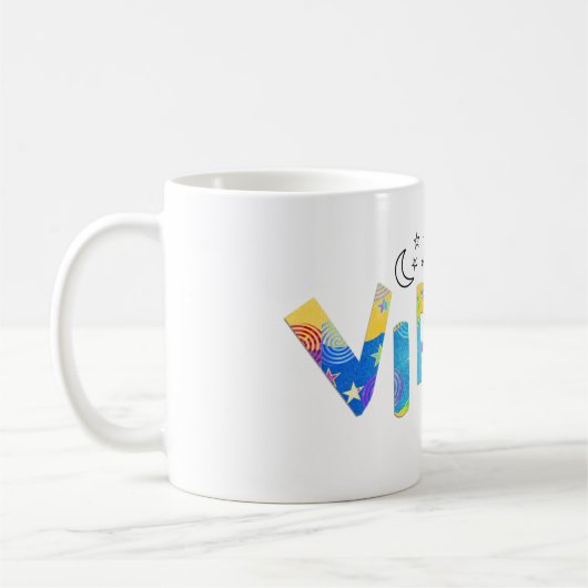 Personaliseer naam-Fun VIRGO Birthday Zodiac Mok (Links)