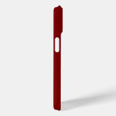 Personaliseer Naam Kastanjebruin Rood Geel Zonnebl Case-Mate iPhone Case (Achterkant / Rechts)
