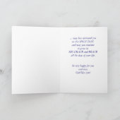 Personaliseer naam, RCIA-duivenkring op geel, Klan Kaart (Binnen)