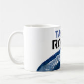 *~* Personaliseer NAAM ROCKS Crystal Geode Agaat Koffiemok (Links)