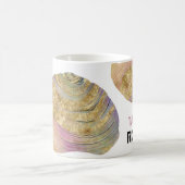 *~* Personaliseer NAAM ROCKS Magneta Pastels Glitt Koffiemok (Center)