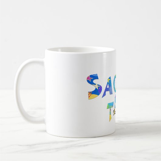 Personaliseer naam-SAGITTARIUS Birthday Zodiac Mok (Links)