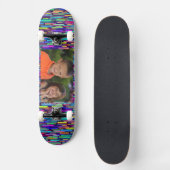 Personaliseer Namen en Grote Handgemaakte Foto Persoonlijk Skateboard (Voorkant)