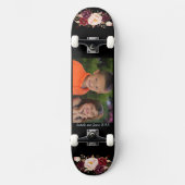 Personaliseer Namen en Grote Handgemaakte Foto Persoonlijk Skateboard (Voorkant)