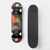 Personaliseer Namen en Grote Handgemaakte Foto Persoonlijk Skateboard (Voorkant)