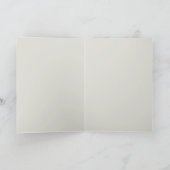 Personaliseer notitie begroeting herfst blad kaart (Binnen)