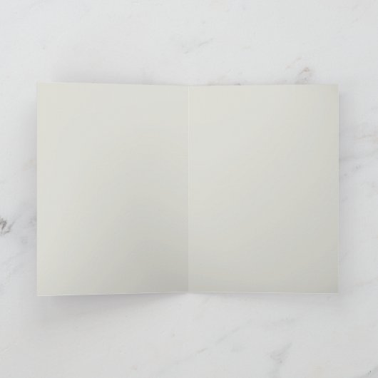 Personaliseer notitie begroeting herfst blad kaart (Binnen)