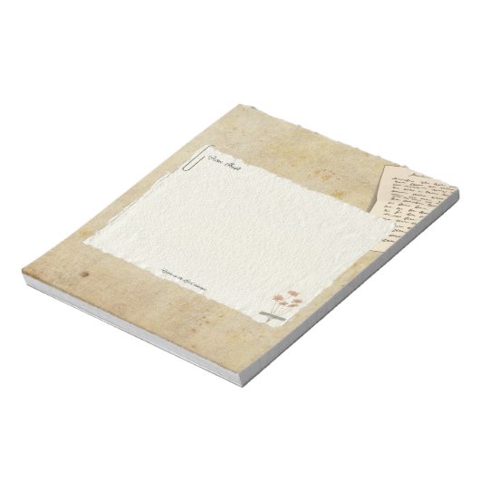 Personaliseer Notitieblok (Linkerzijde)