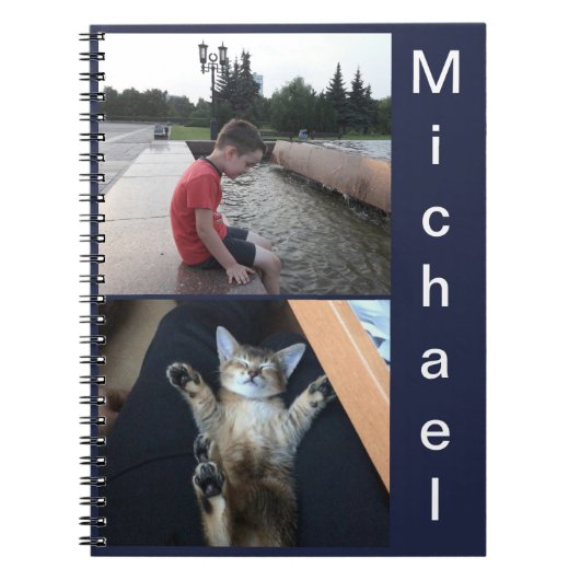 Personaliseer notitieboek, jouw naam, geschenk, gr notitieboek (Voorkant)