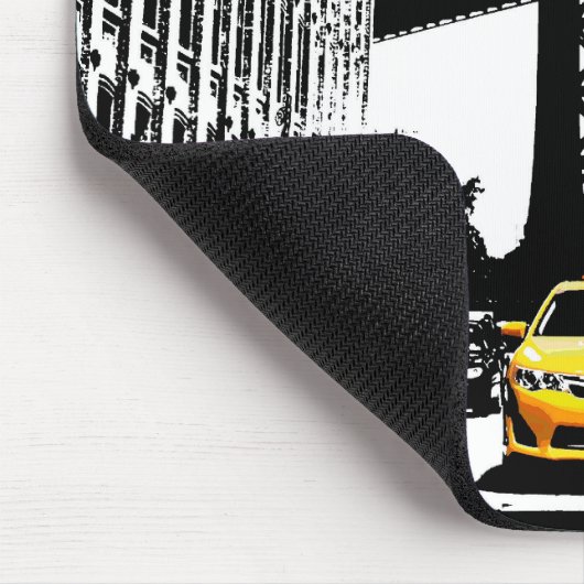 Personaliseer Nyc New York City Yellow Taxi Brookl Muismat (Hoek)