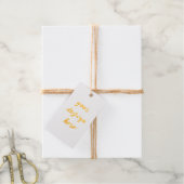 Personaliseer of Aanpas Cadeaulabels (Met Koord)