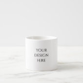 Personaliseer of Aanpas Espresso Kop (Voorkant)