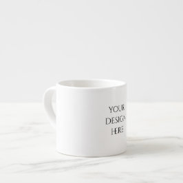 Personaliseer of Aanpas Espresso Kop
