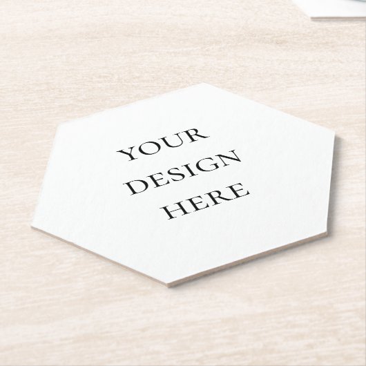 Personaliseer of Aanpas Kartonnen Onderzetters (Schuin)