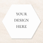 Personaliseer of Aanpas Kartonnen Onderzetters (Voorkant)